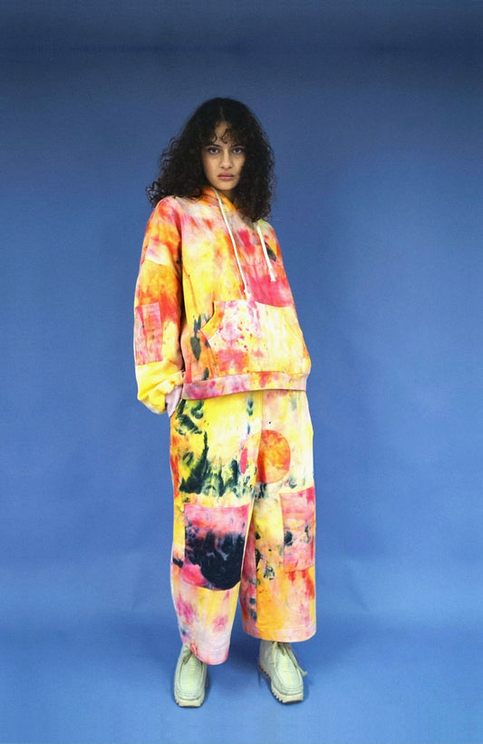 Sweat-shirt Tie and Dye