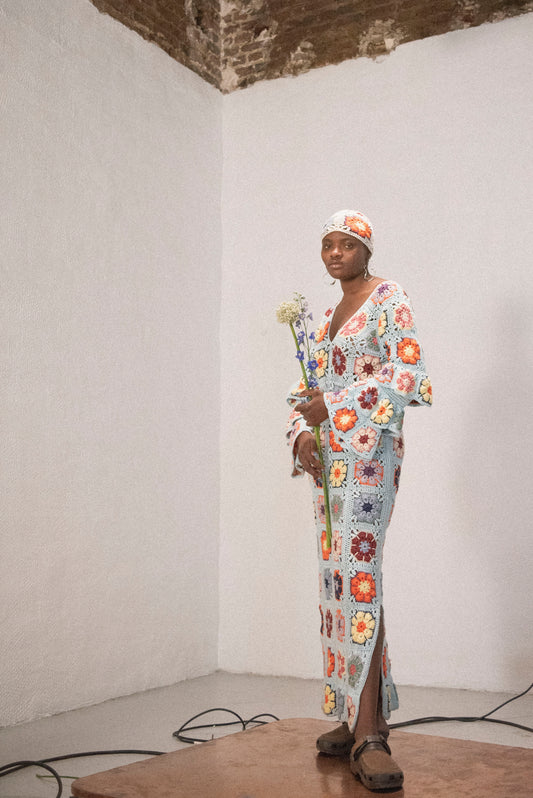 PRE-ORDER Granny Square crochet dress