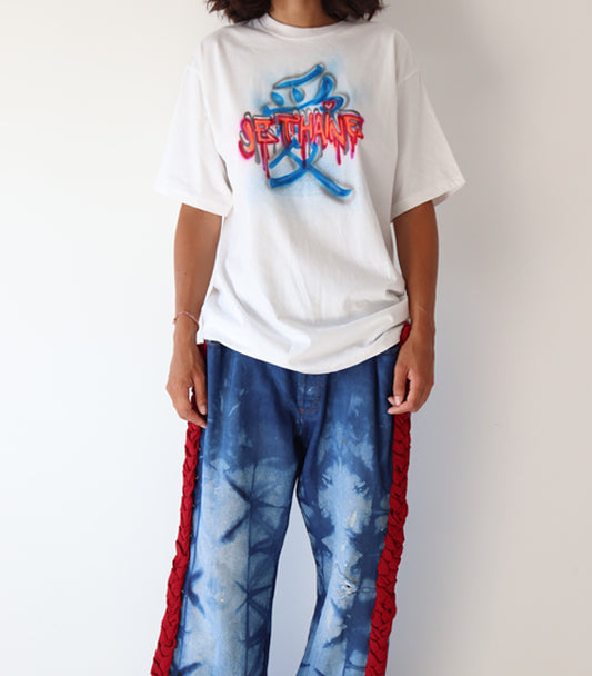 Tee-shirt à manches courtes « Je t‘haine »