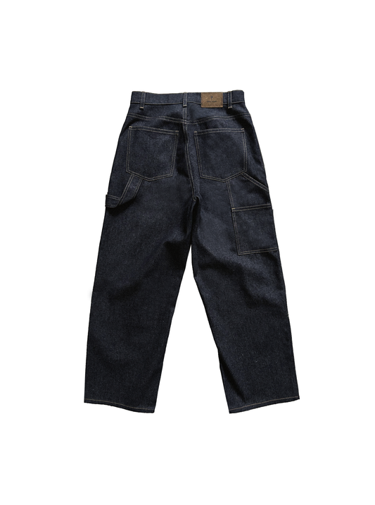 Pantalon denim double knee