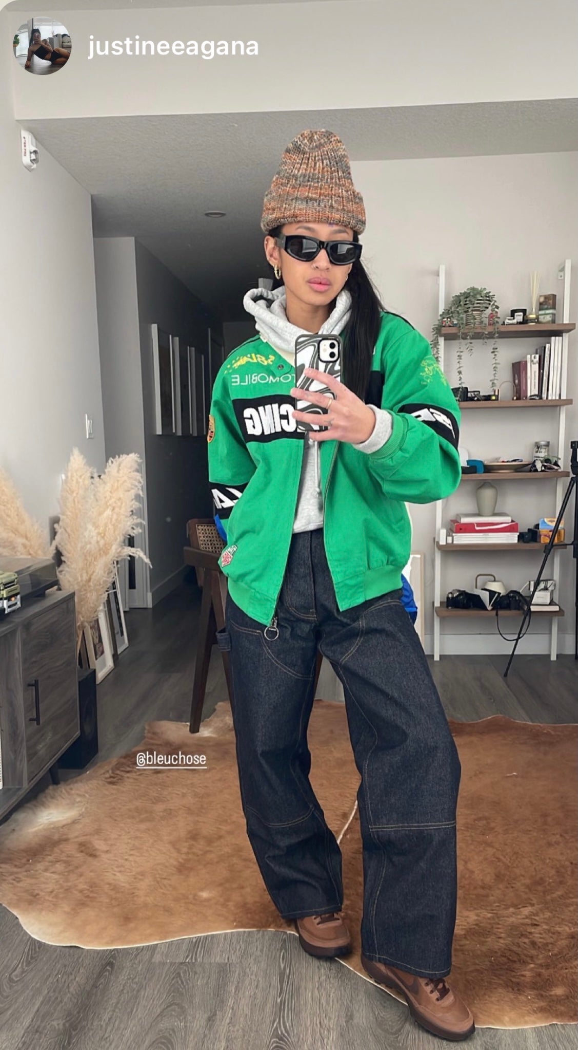 Pantalon denim double knee